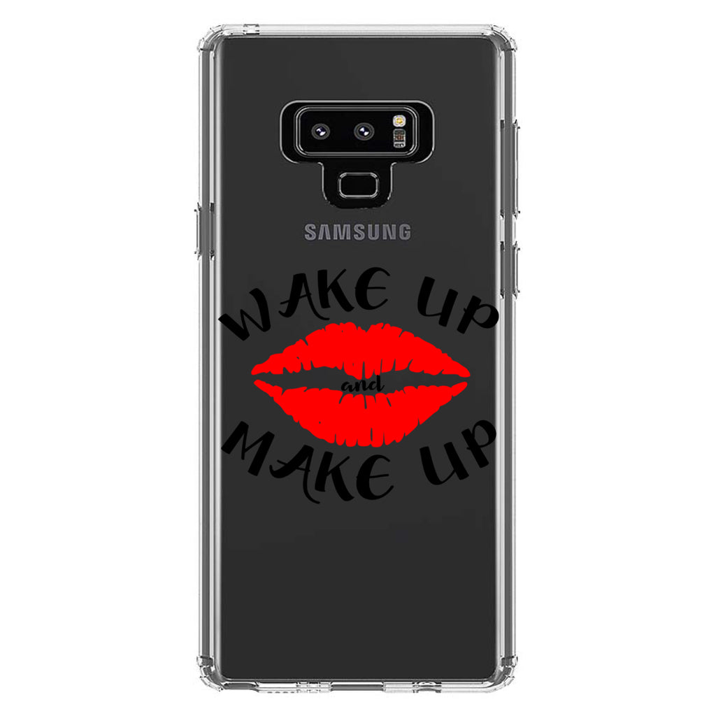 Wake Up and Make Up Clear Shockproof iPhone Case, view 11