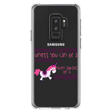 DistinctInk® Clear Shockproof Hybrid Case for Apple iPhone / Samsung Galaxy / Google Pixel - Always Be Yourself Unless You Can Be a Unicorn