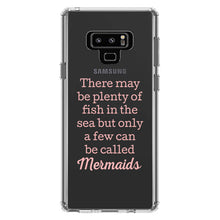 DistinctInk® Clear Shockproof Hybrid Case for Apple iPhone / Samsung Galaxy / Google Pixel - Plenty of Fish in the Sea But Only a Few Mermaids