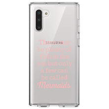 DistinctInk® Clear Shockproof Hybrid Case for Apple iPhone / Samsung Galaxy / Google Pixel - Plenty of Fish in the Sea But Only a Few Mermaids