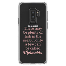 DistinctInk® Clear Shockproof Hybrid Case for Apple iPhone / Samsung Galaxy / Google Pixel - Plenty of Fish in the Sea But Only a Few Mermaids
