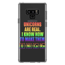 DistinctInk® Clear Shockproof Hybrid Case for Apple iPhone / Samsung Galaxy / Google Pixel - Unicorns Are Real. I Know How To Make Them