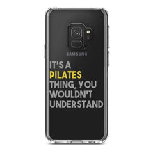 DistinctInk® Clear Shockproof Hybrid Case for Apple iPhone / Samsung Galaxy / Google Pixel - It's a Pilates Thing You Wouldn't Understand